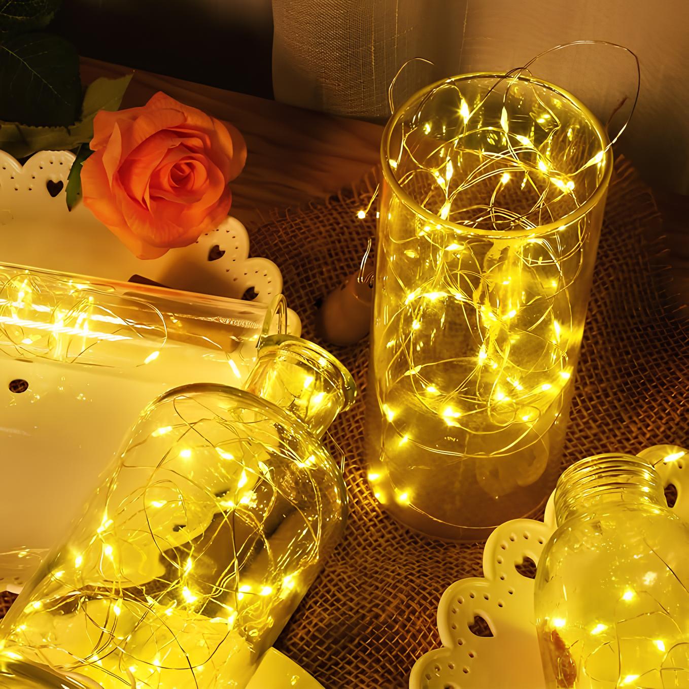 Solar Energy Ambient Lighting - SoliGlow-Warm-500 cm-State of Style
