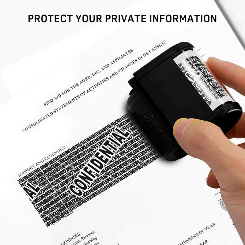 Privacy Protection Roller Stamp
