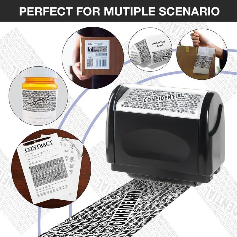 Privacy Protection Roller Stamp
