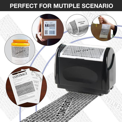 Privacy Protection Roller Stamp