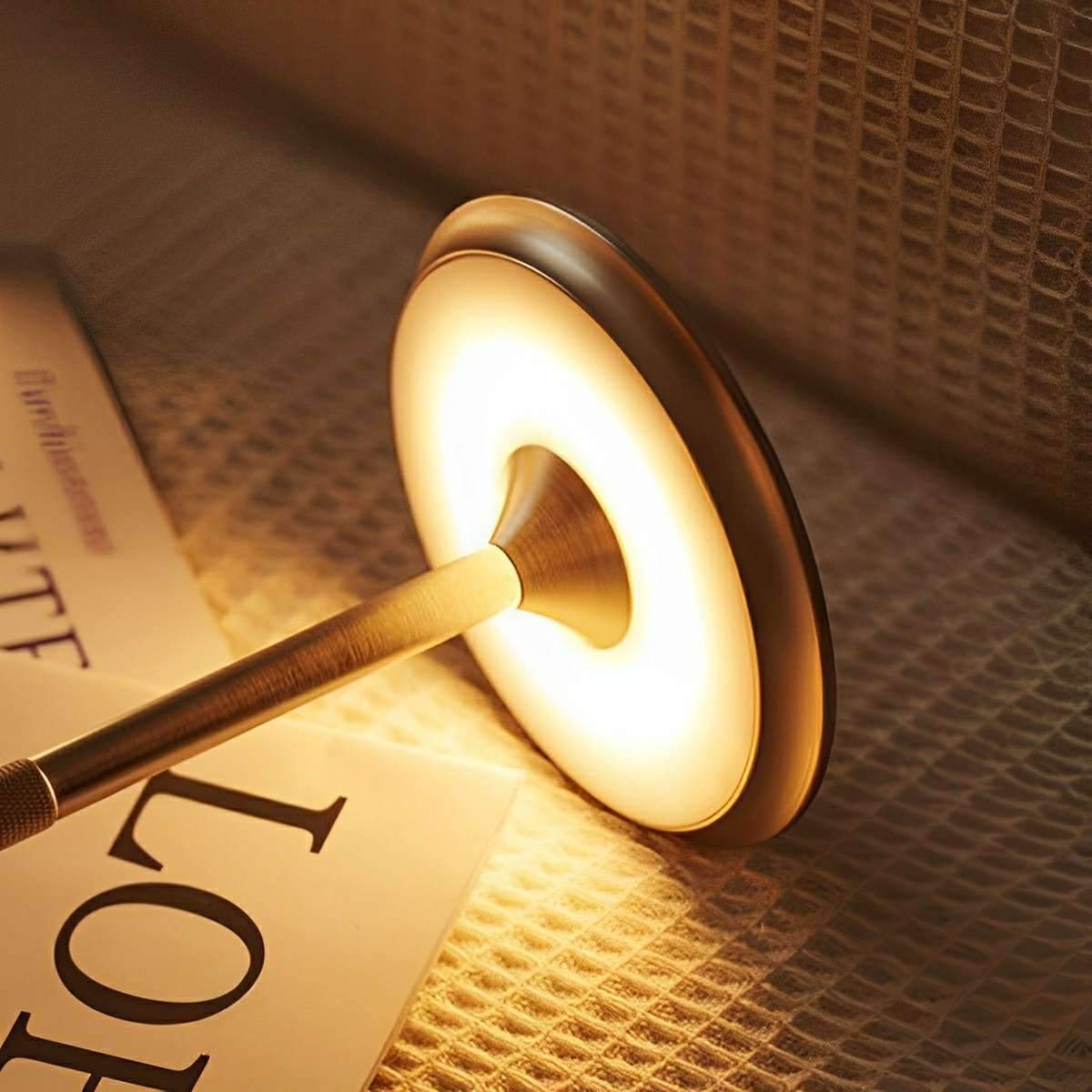 USB Dimmable Dish LED Table Lamp