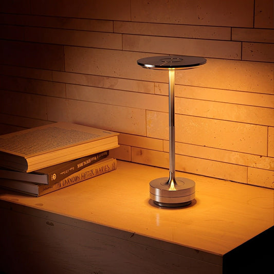 USB Dimmable Dish LED Table Lamp