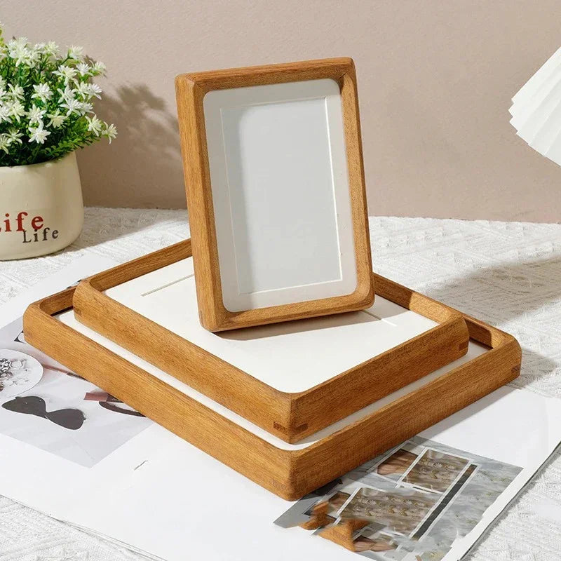 Handcrafted Solid Wood Display Photo Frame