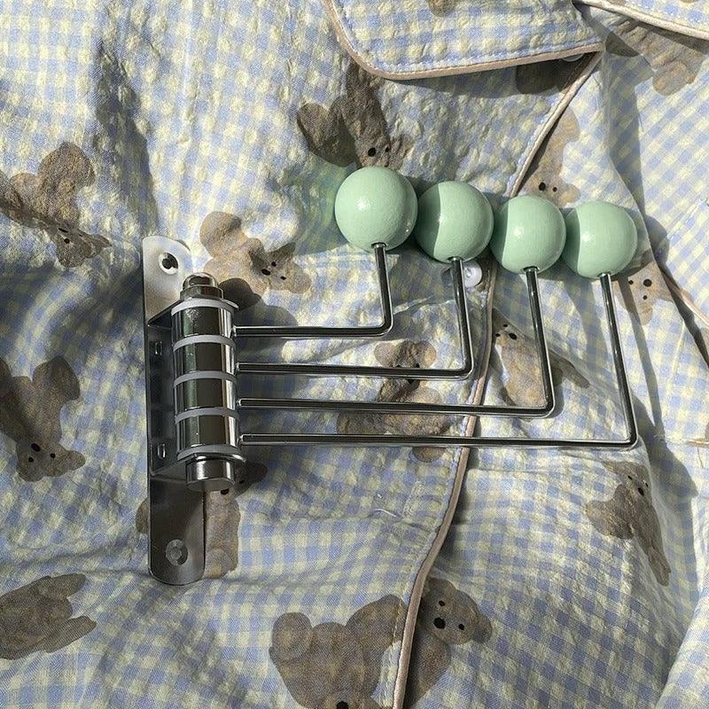 Retro Metal Wall Coat Hook Rack