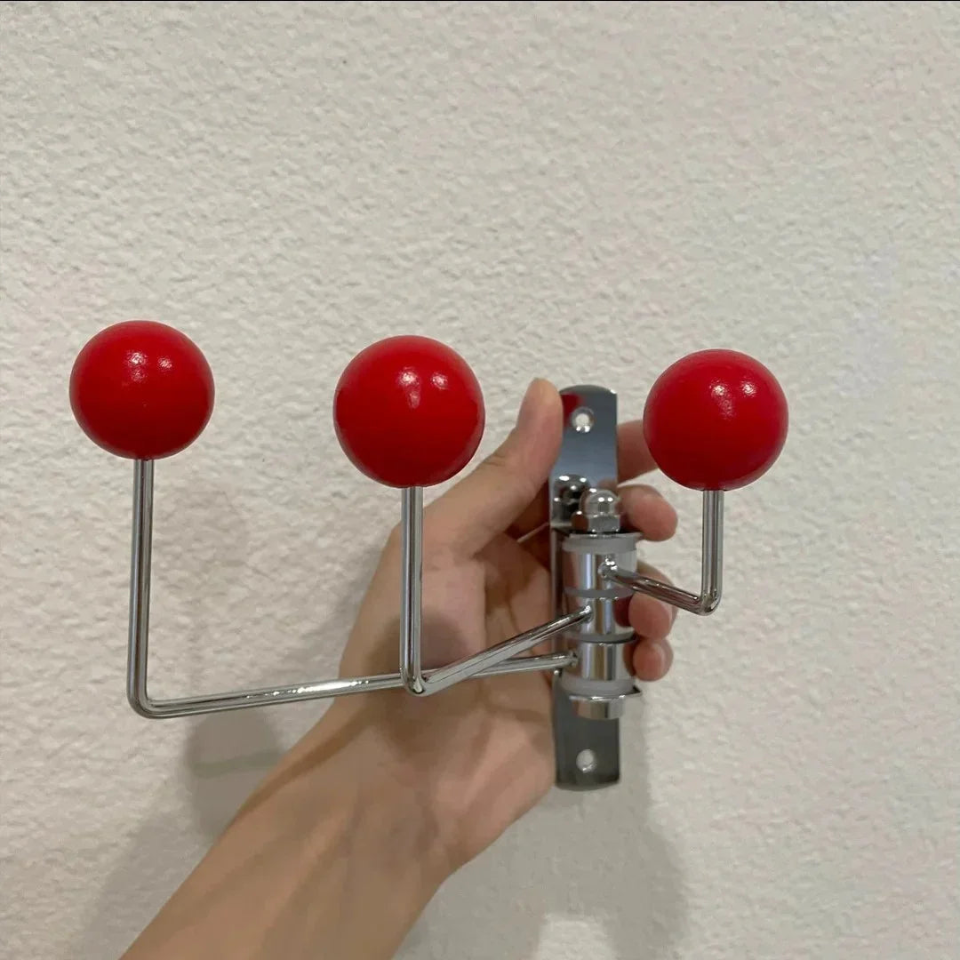 Retro Metal Wall Coat Hook Rack
