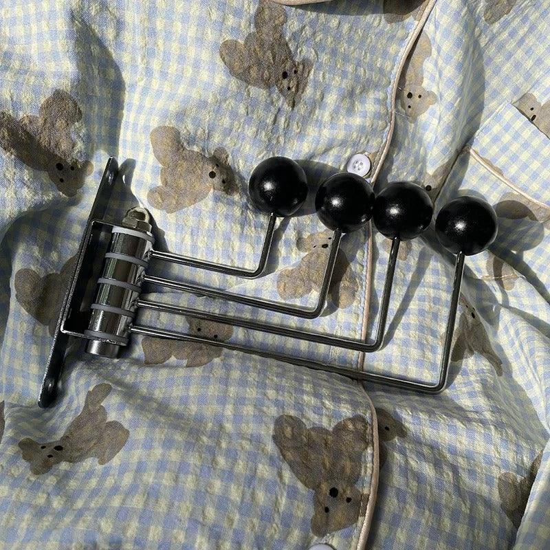Retro Metal Wall Coat Hook Rack
