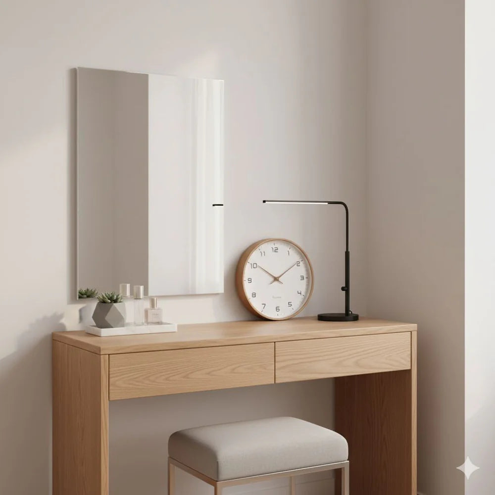 Scandinavian Solid Wood Wall Clock